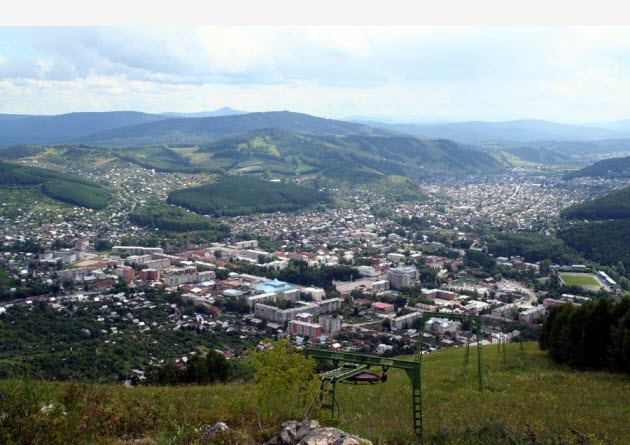 Такси в Горно-Алтайск Панорама Горно-Алтайска
